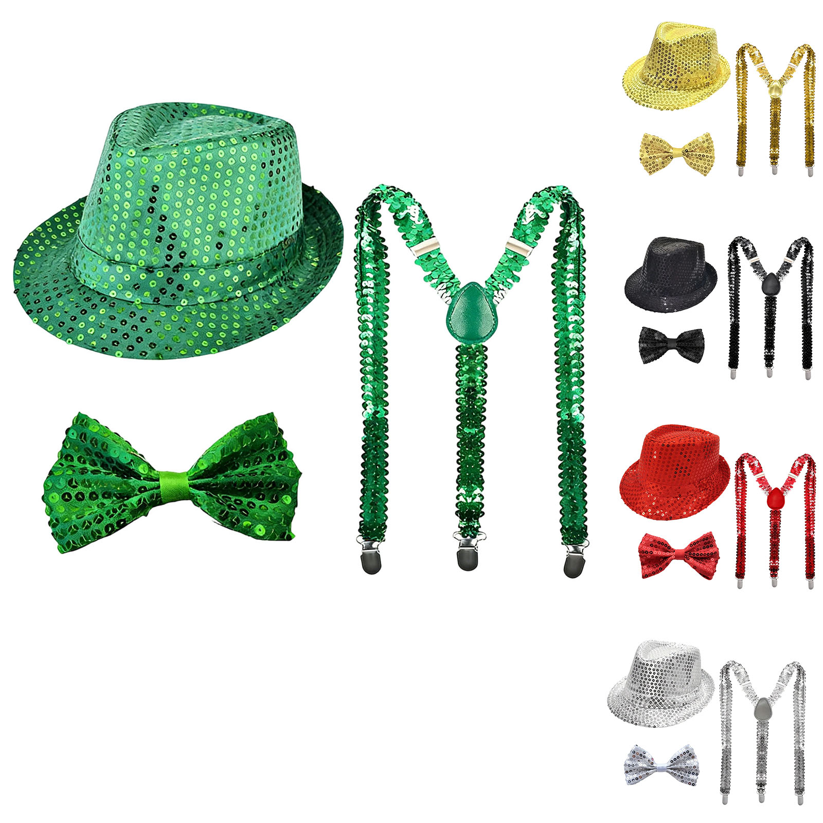 Ornament Ball Set - Performance Props Set with Sequined Hat