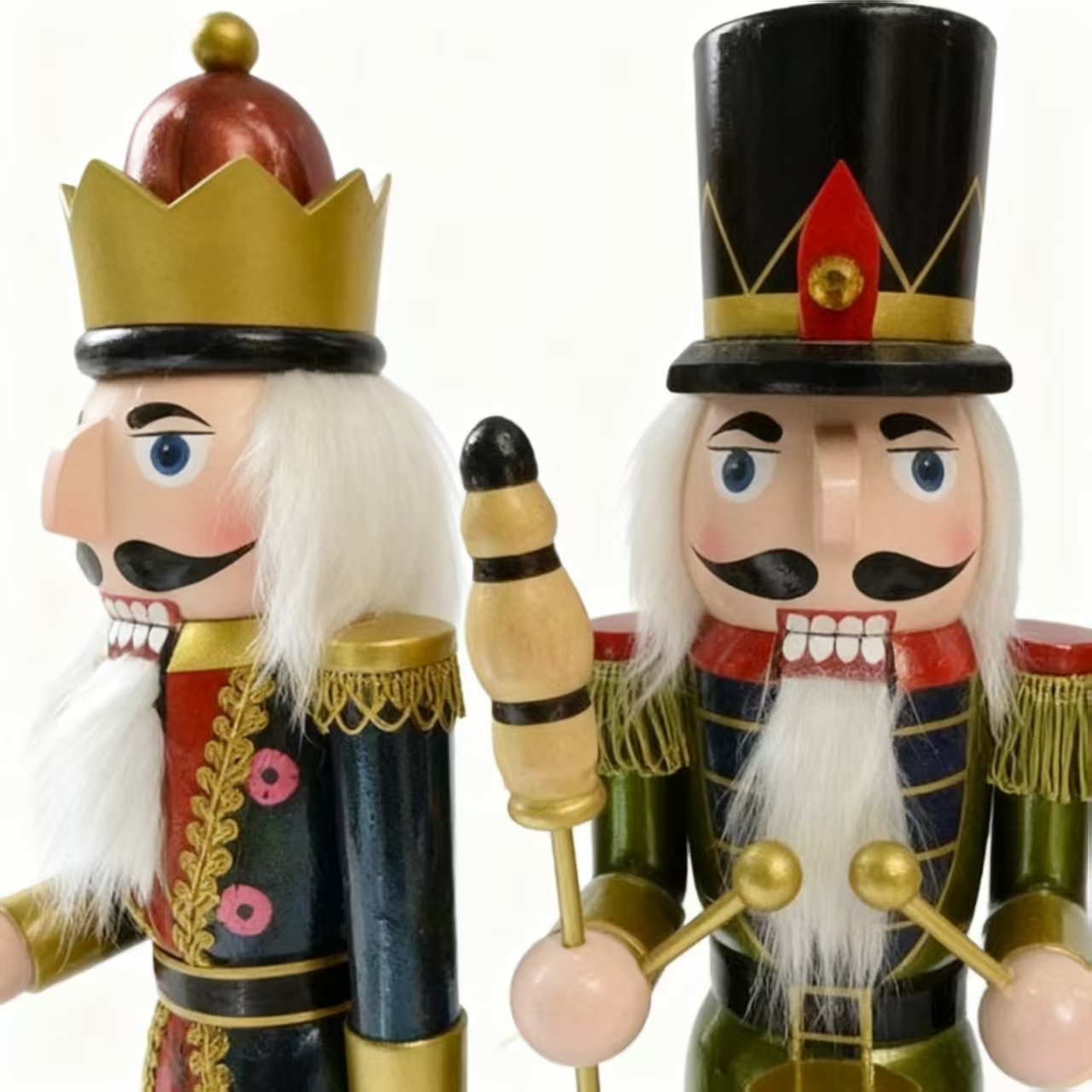 Handmade 18/30cm Wooden Nutcra - Nutcracker Figurine avaliação e preço