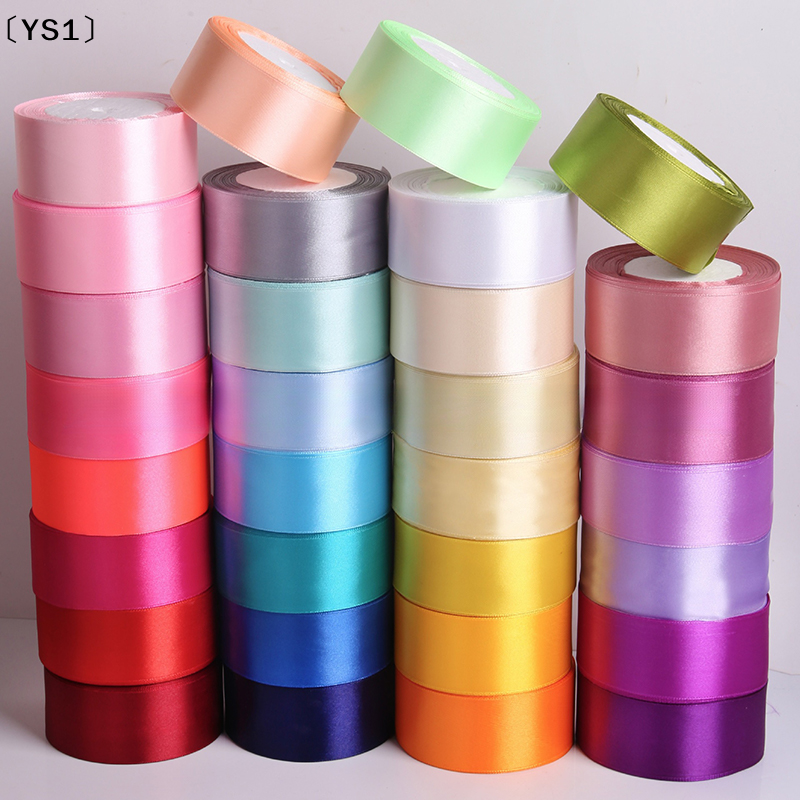 〔YS1〕4cm 25 Yards Satin Ribbon - Ribbon Bow Gift avaliação e preço