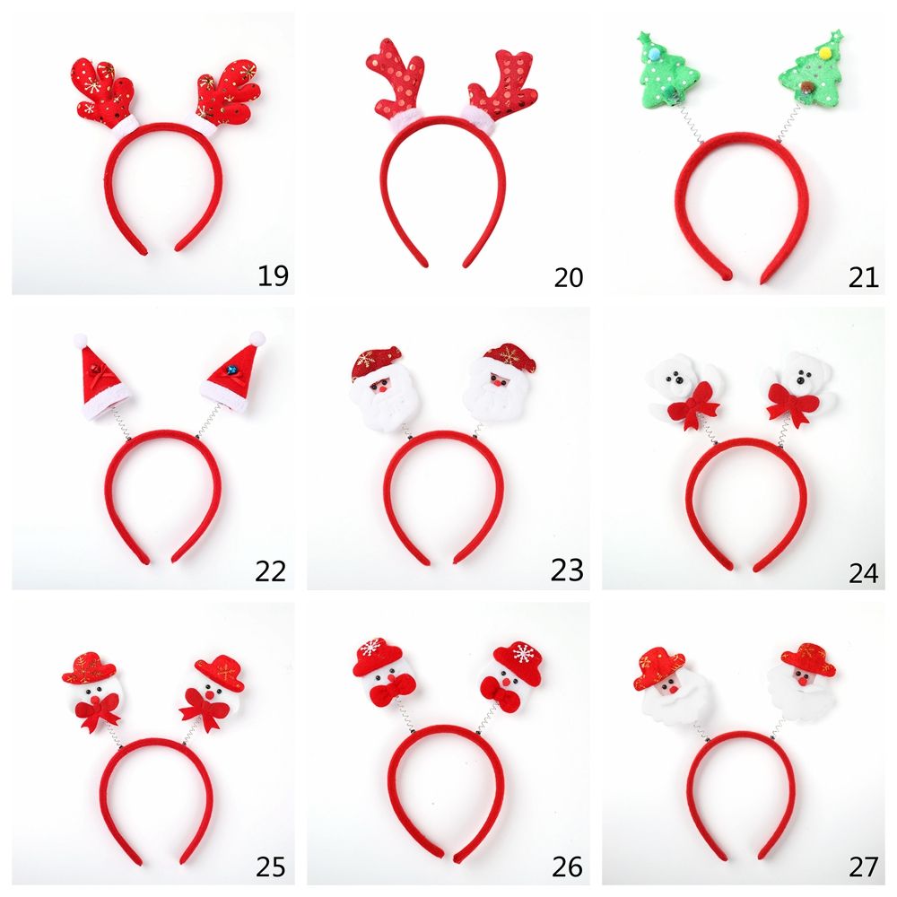 Party Cosplay Tree Ornaments A - Reindeer Antlers Headband avaliação e preço