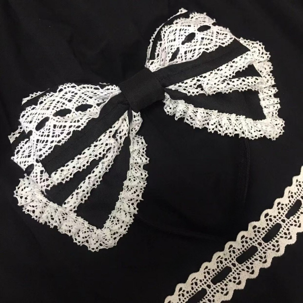 Y2K Lolita Lovely Lace Headban - Ribbon Bow Gift avaliação e preço