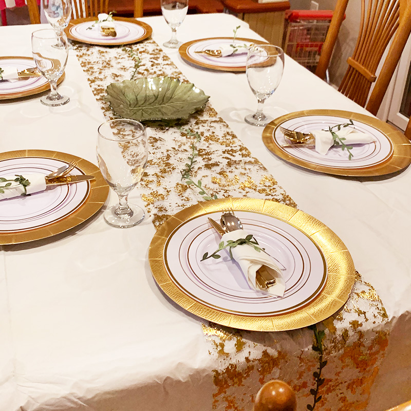 273/500cm Wedding Table Runner - Christmas Table Runner avaliação e preço