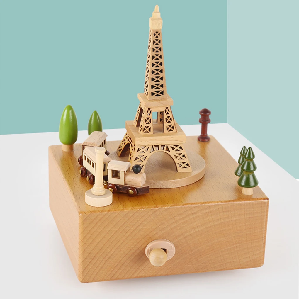 Wooden Carousel Music Box Orna - Snow Globe Musical avaliação e preço
