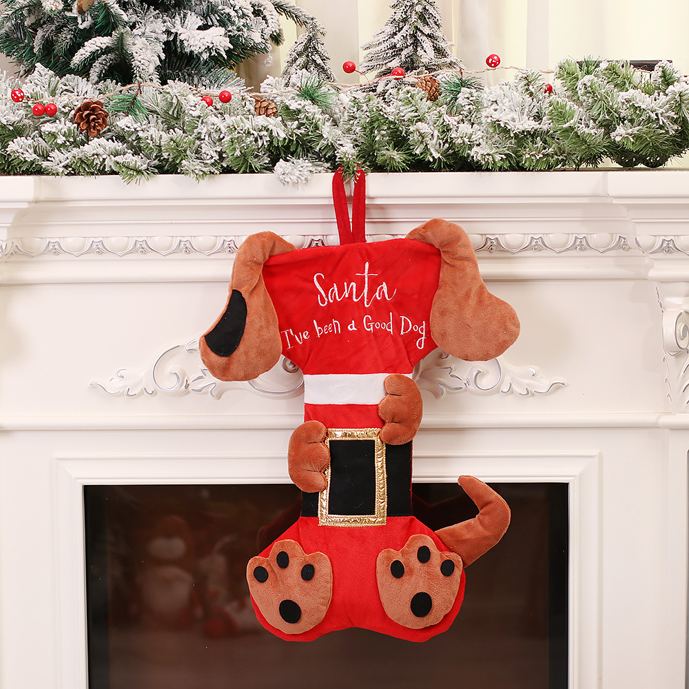 3D Animal Christmas Stockings  - Christmas Stocking Hanging avaliação e preço