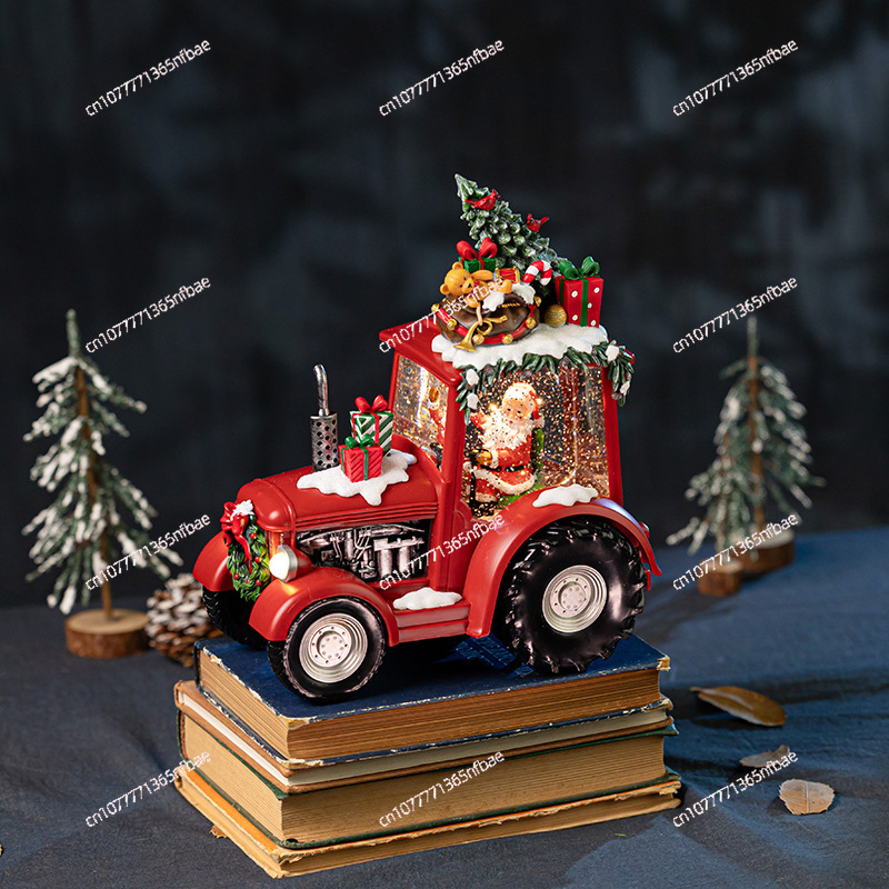 New - style Christmas Decorati - Snow Globe Musical avaliação e preço