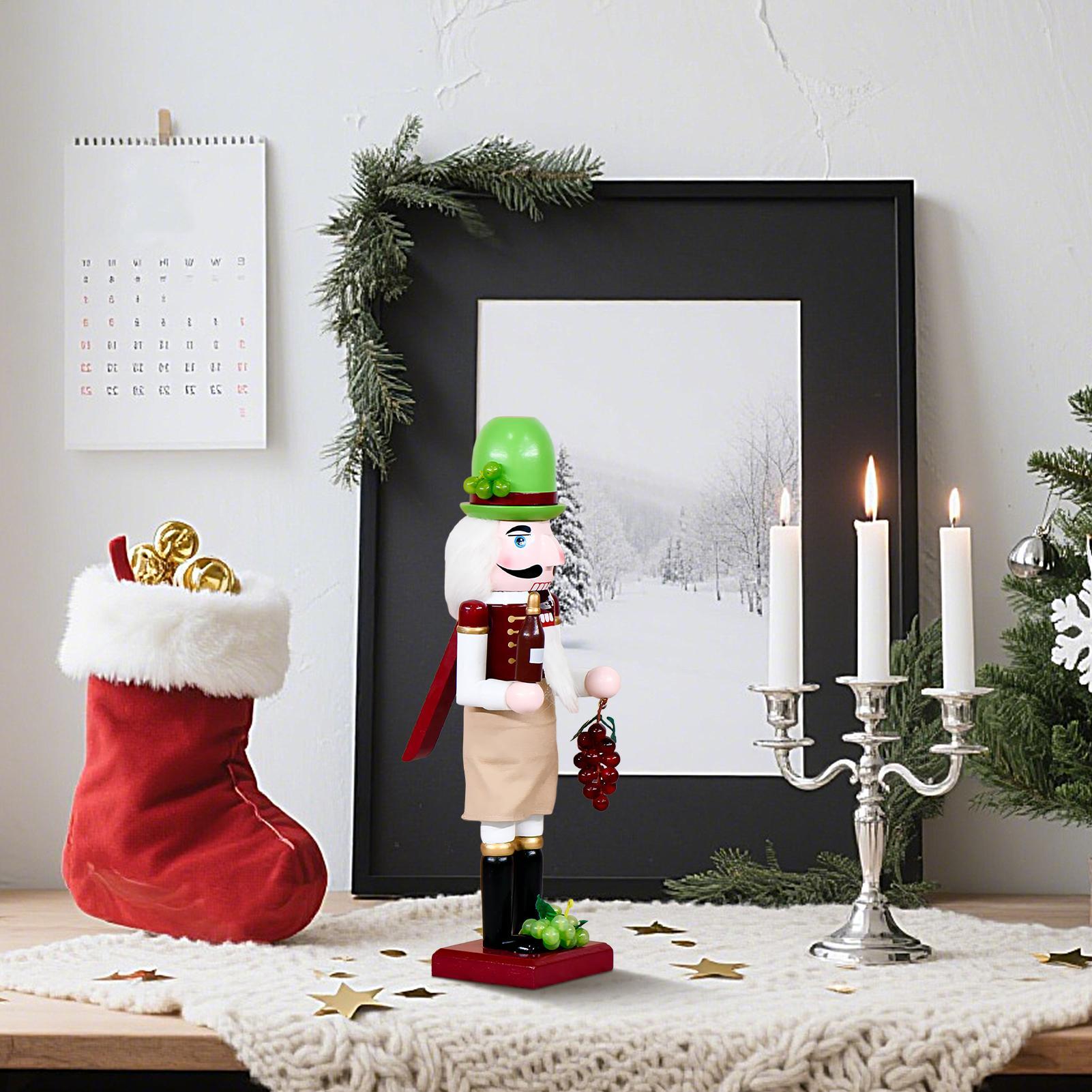 Nutcracker Christmas Decor Woo - Nutcracker Figurine avaliação e preço