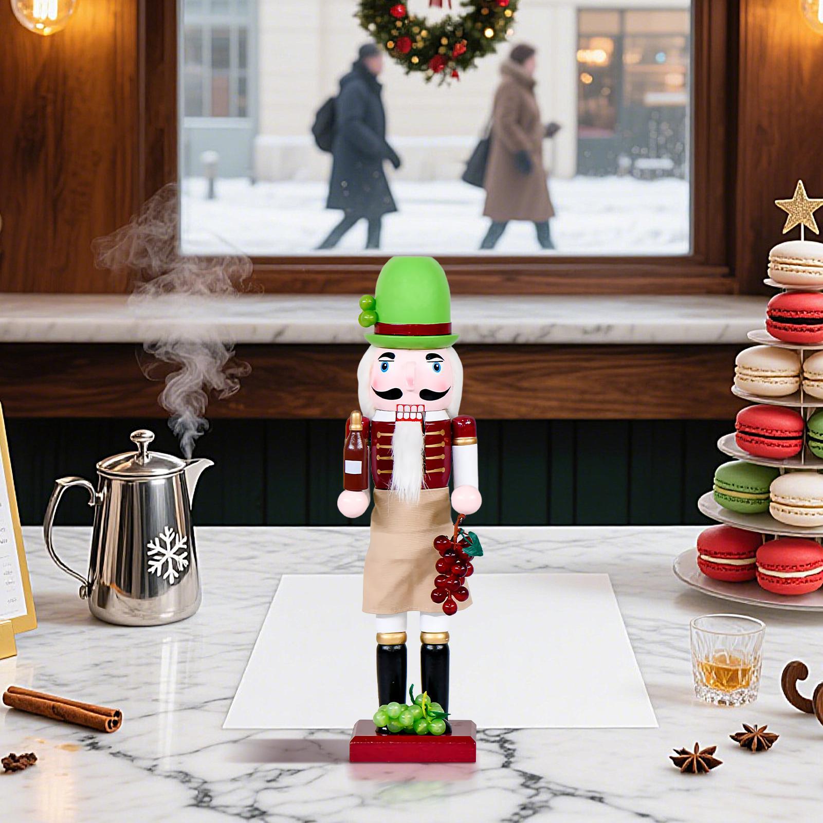 Nutcracker Christmas Decor Woo - Nutcracker Figurine avaliação e preço