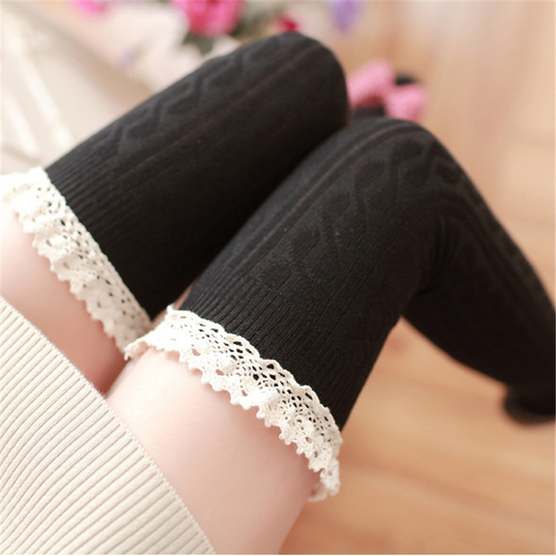Chic Thigh High Girls Lace Dec - Christmas Stocking Hanging avaliação e preço