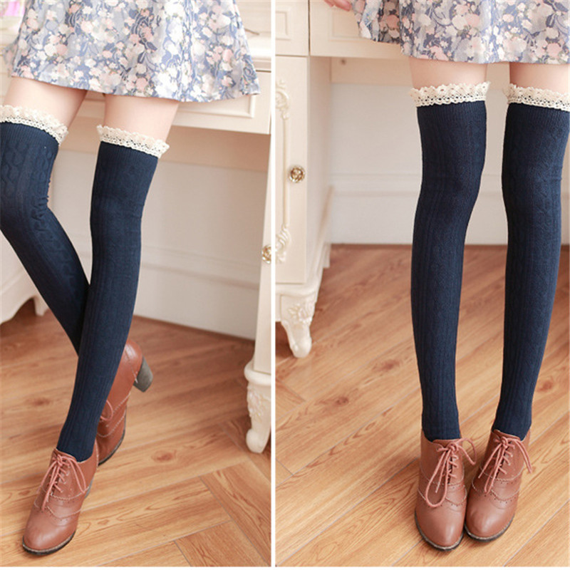 Chic Thigh High Girls Lace Dec - Christmas Stocking Hanging avaliação e preço