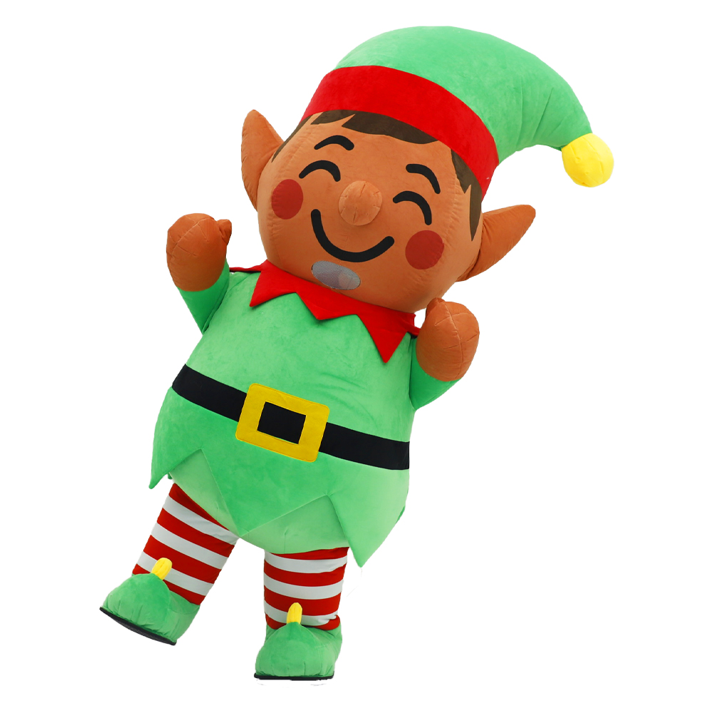 Inflatable Christmas Elf Plush - Elf Costume Christmas avaliação e preço