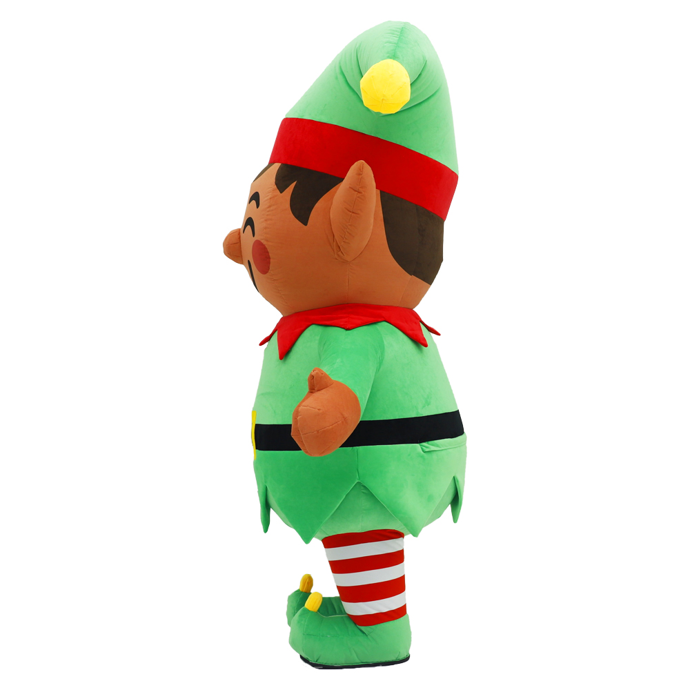 Inflatable Christmas Elf Plush - Elf Costume Christmas avaliação e preço