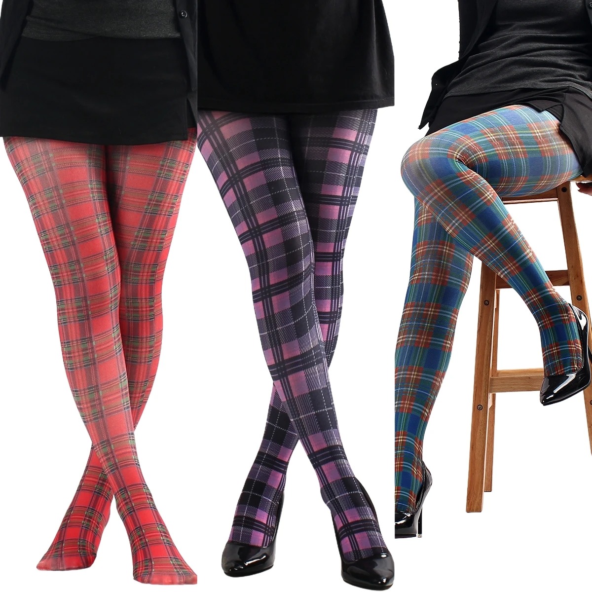 Fashion Women's Classic Plaid  - Christmas Throw Blanket avaliação e preço