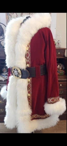 Santa Claus Cosplay Costume Su - Elf Costume Christmas avaliação e preço