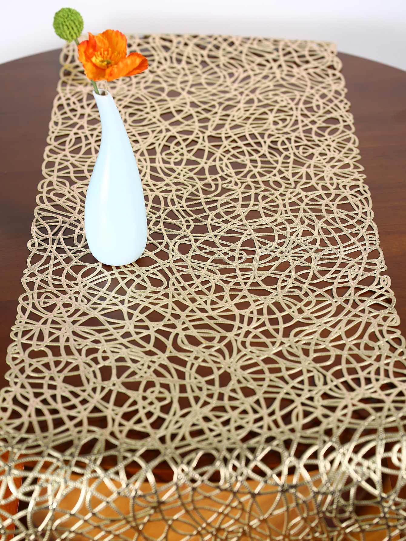 1pc, Durable and Reusable  Tab - Christmas Table Runner avaliação e preço