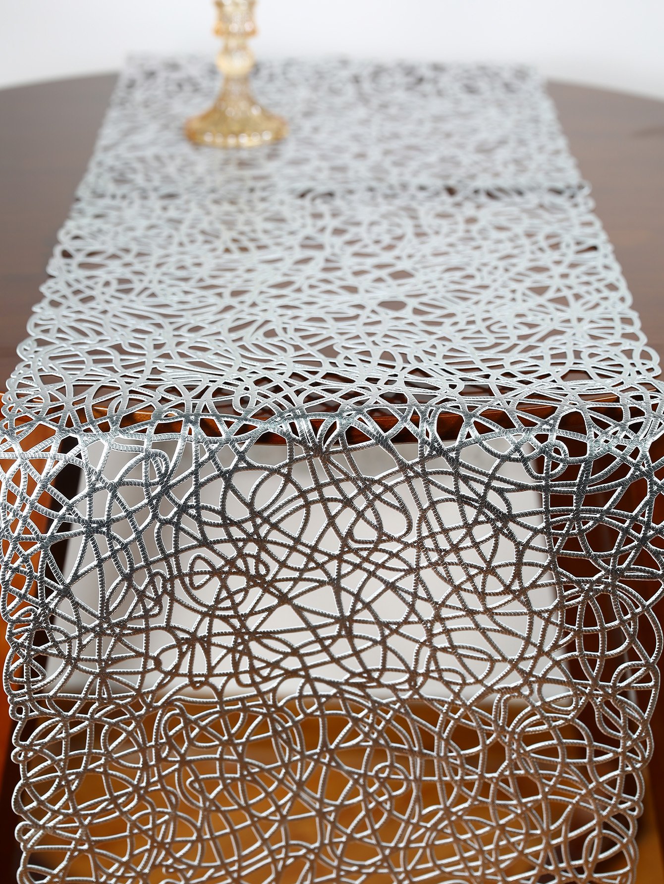 1pc, Durable and Reusable  Tab - Christmas Table Runner avaliação e preço