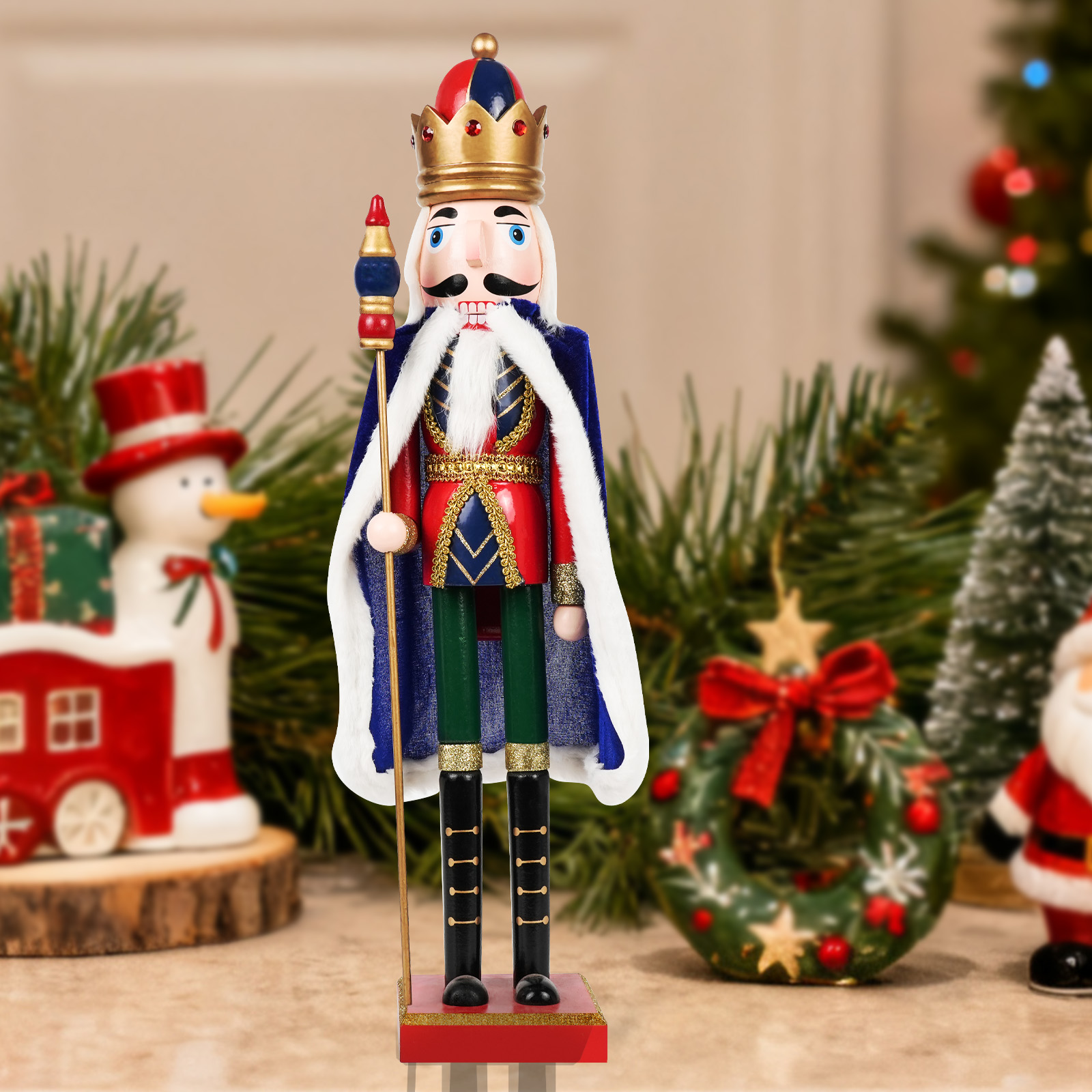 Christmas Nutcracker Decoratio - Nutcracker Figurine avaliação e preço