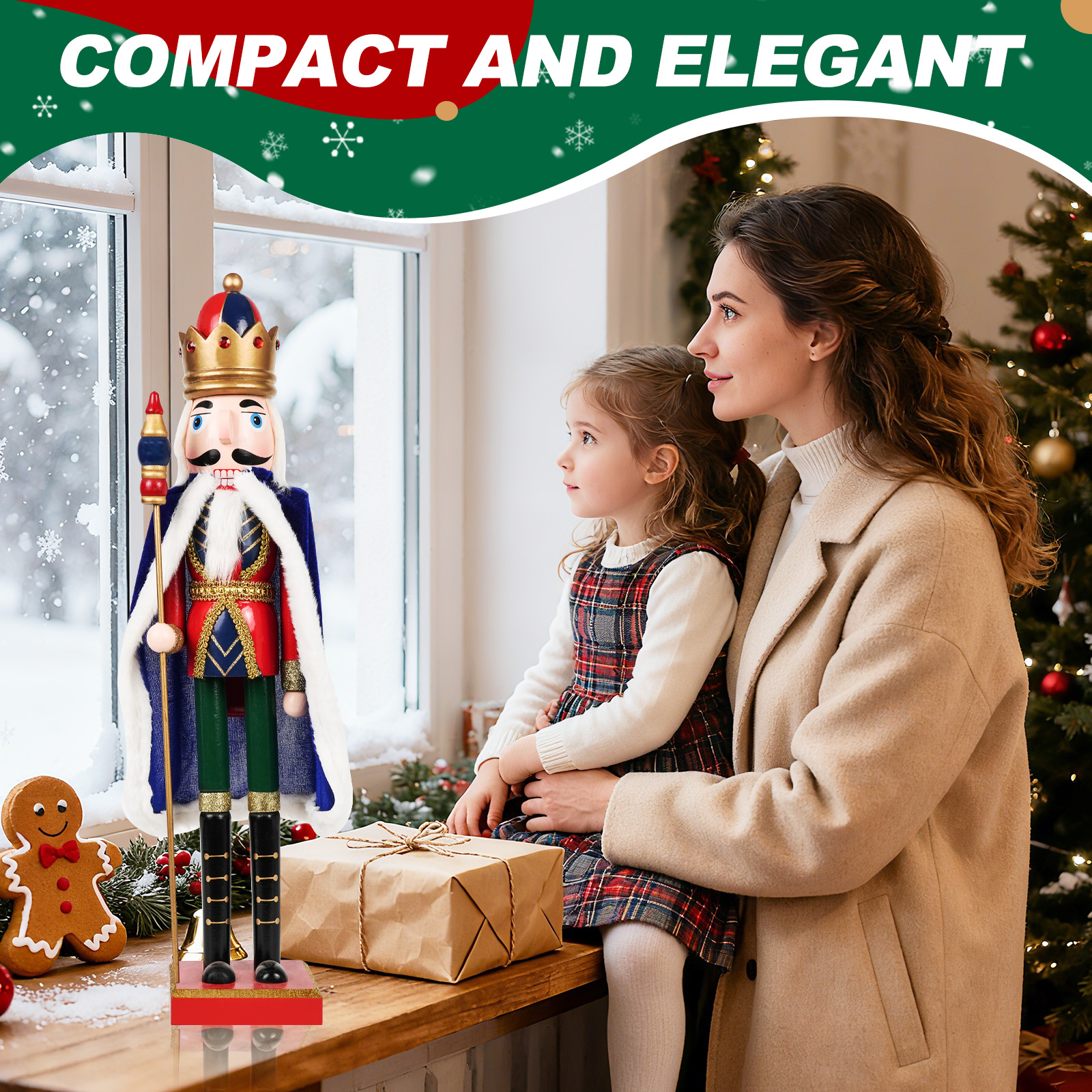 Christmas Nutcracker Decoratio - Nutcracker Figurine avaliação e preço