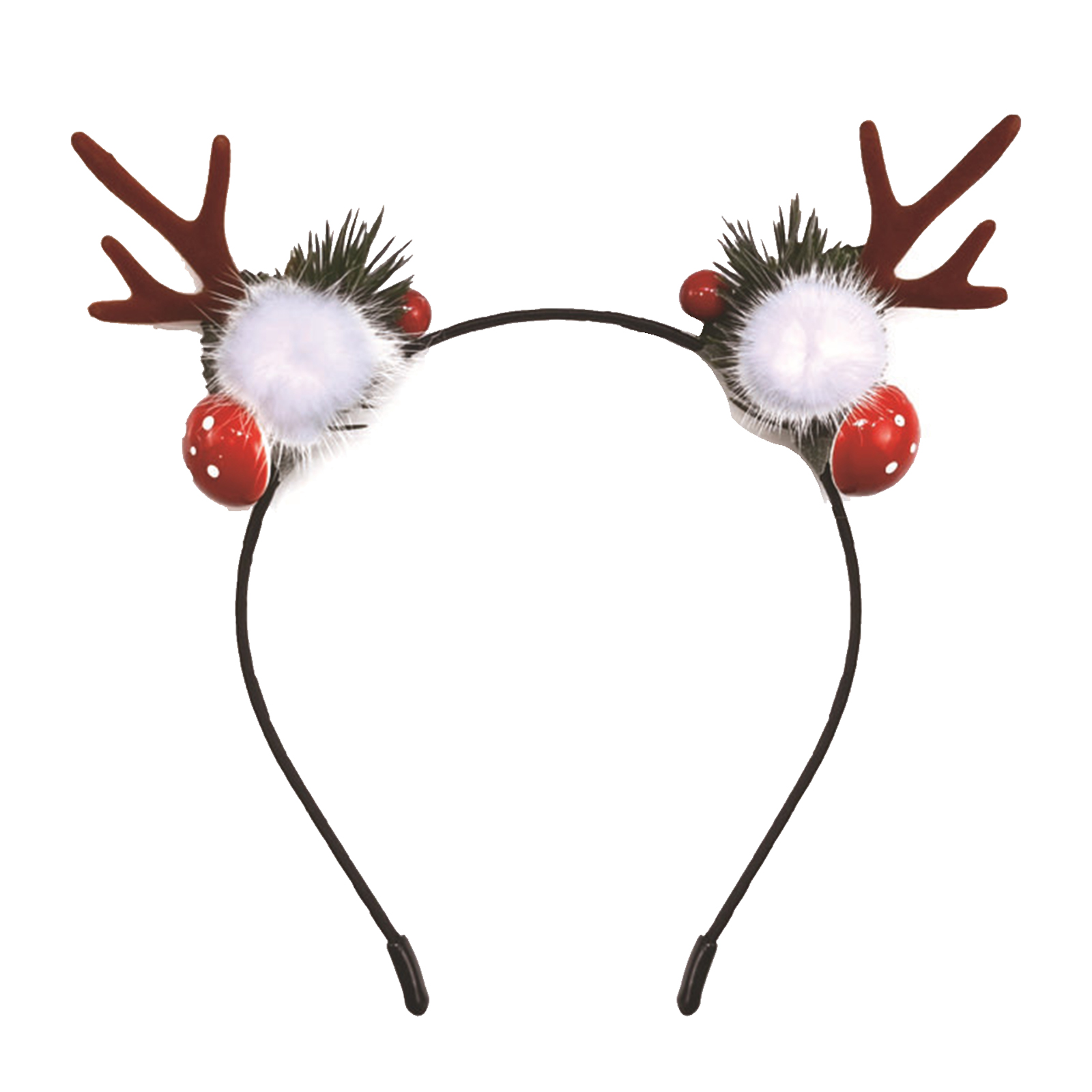 Reindeer Antlers Deer Ears Hea - Reindeer Antlers Headband avaliação e preço