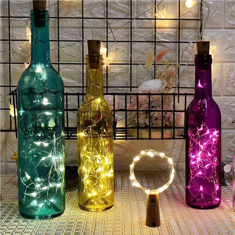 6pcs 20led Wine Bottle with Co - Led Fairy String Lights avaliação e preço