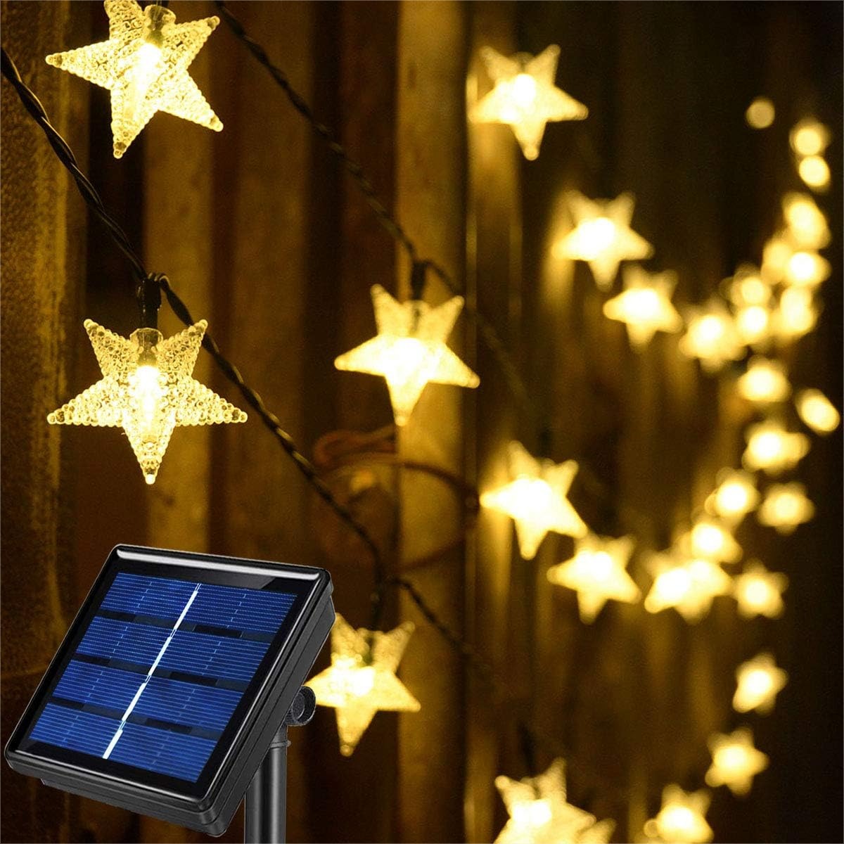 50ft 120 LED Solar Star Fairy  - Led Fairy String Lights avaliação e preço