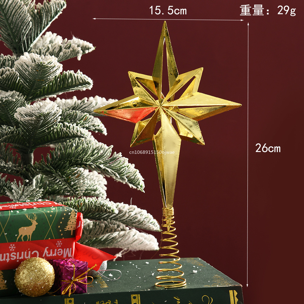1pc Christmas Tree Topper Chri - Star Tree Topper avaliação e preço