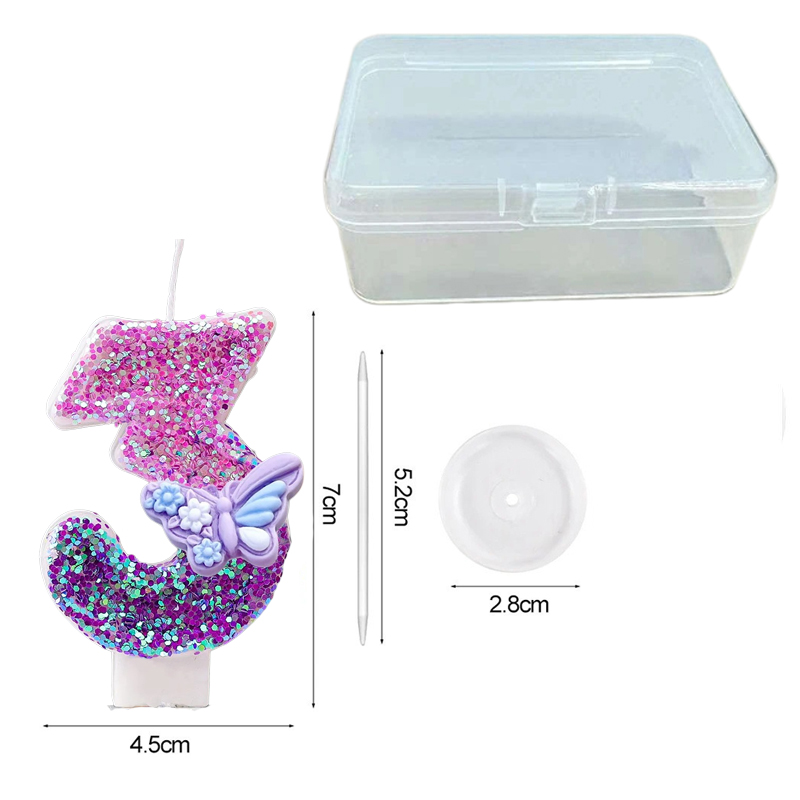 Creative DIY New Butterfly Ser - Holiday Candle Set avaliação e preço