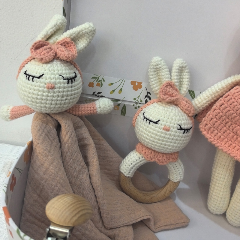 1 Set Baby Stuffed Animal Doll - Gift Box Wrap Set avaliação e preço