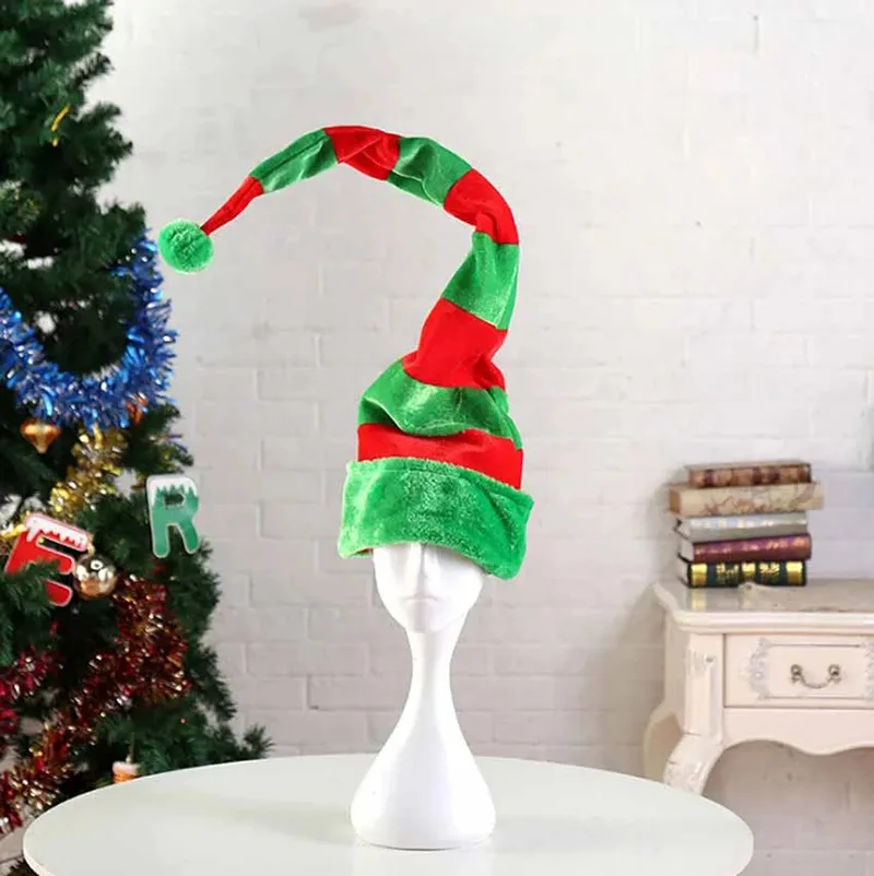 Christmas Hat Plush Santa Hat  - Santa Hat Plush avaliação e preço