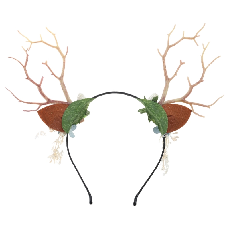 Branch Reindeer Antler Hair Ho - Reindeer Antlers Headband avaliação e preço