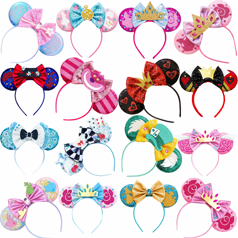 Disney Alice In Wonderland Ear - Ribbon Bow Gift avaliação e preço