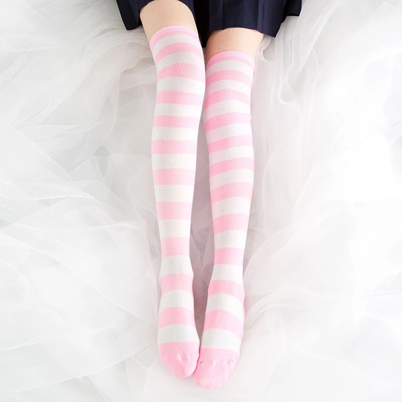 Cute Pink Blue Lolita Striped  - Christmas Stocking Hanging avaliação e preço