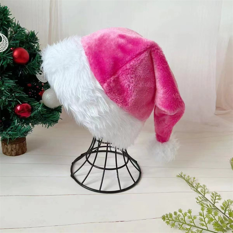 30*45cm Christmas Santa Hat Xm - Santa Hat Plush avaliação e preço
