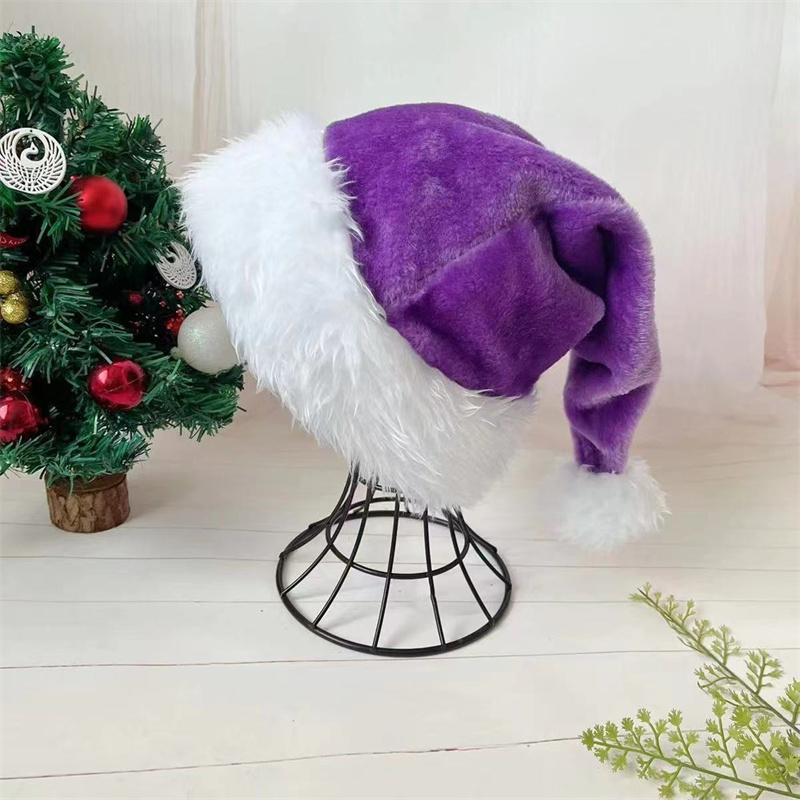 30*45cm Christmas Santa Hat Xm - Santa Hat Plush avaliação e preço