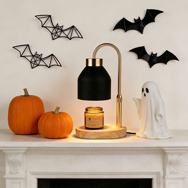 Black Candle Warmer Lamp with  - Holiday Candle Set avaliação e preço