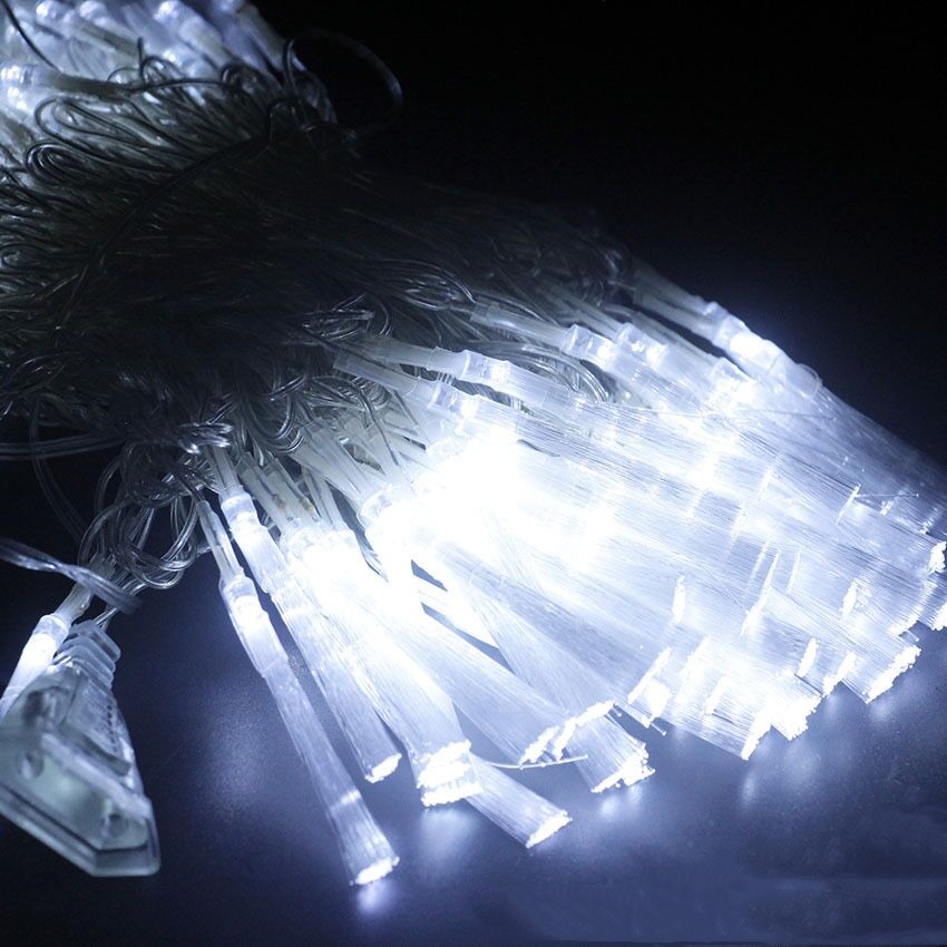 33FT 10M 80LEDs Fiber Optical  - Led Fairy String Lights avaliação e preço