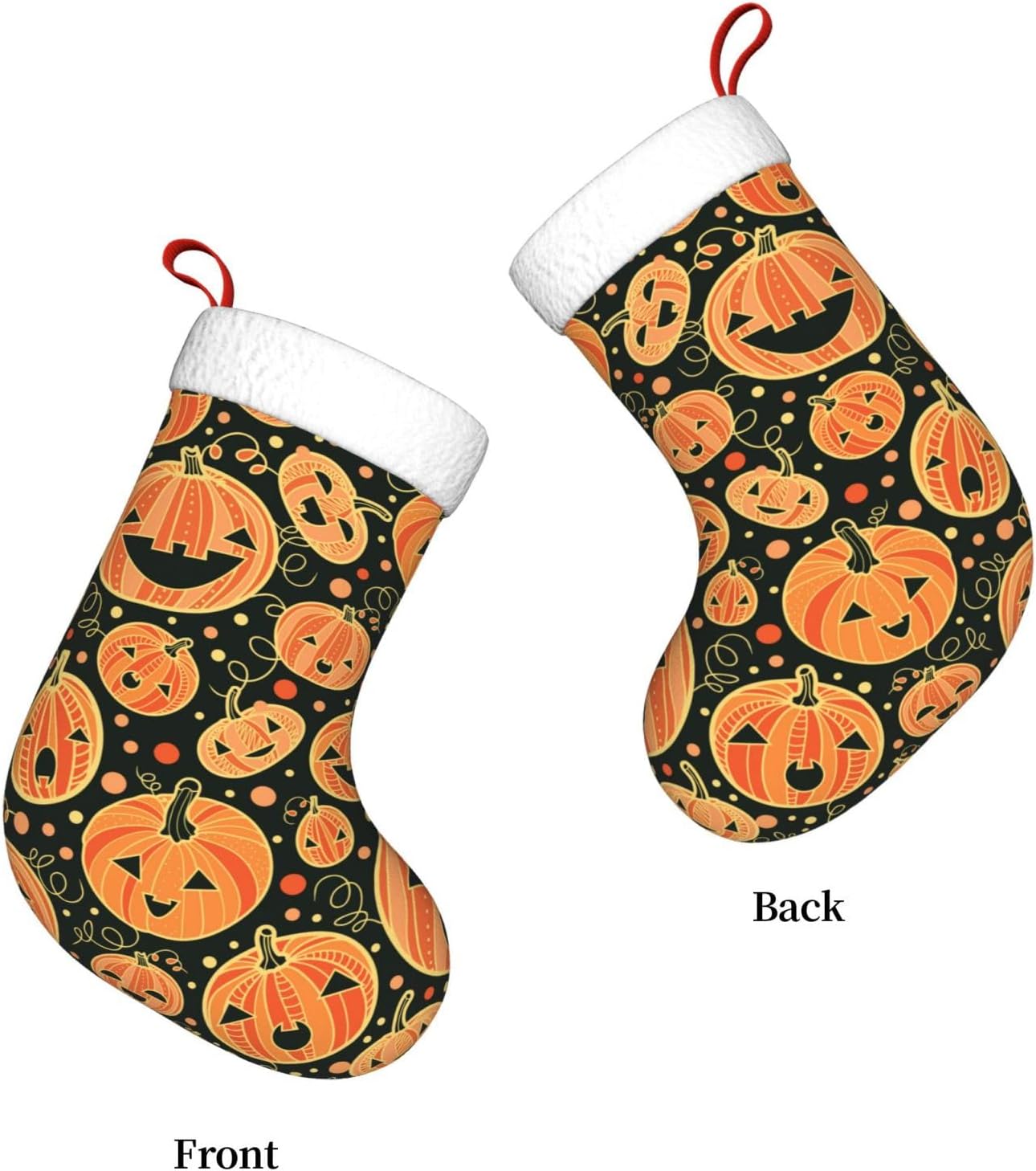 Halloween Pumpkin Christmas St - Christmas Stocking Hanging avaliação e preço