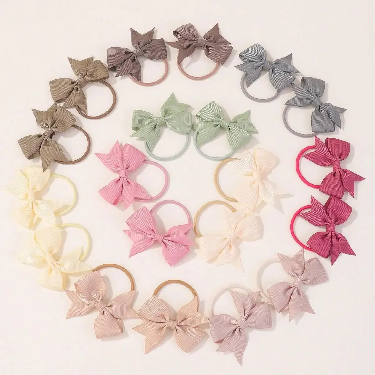20Pcs/set 2.1inch Lovely Bowkn - Ribbon Bow Gift avaliação e preço