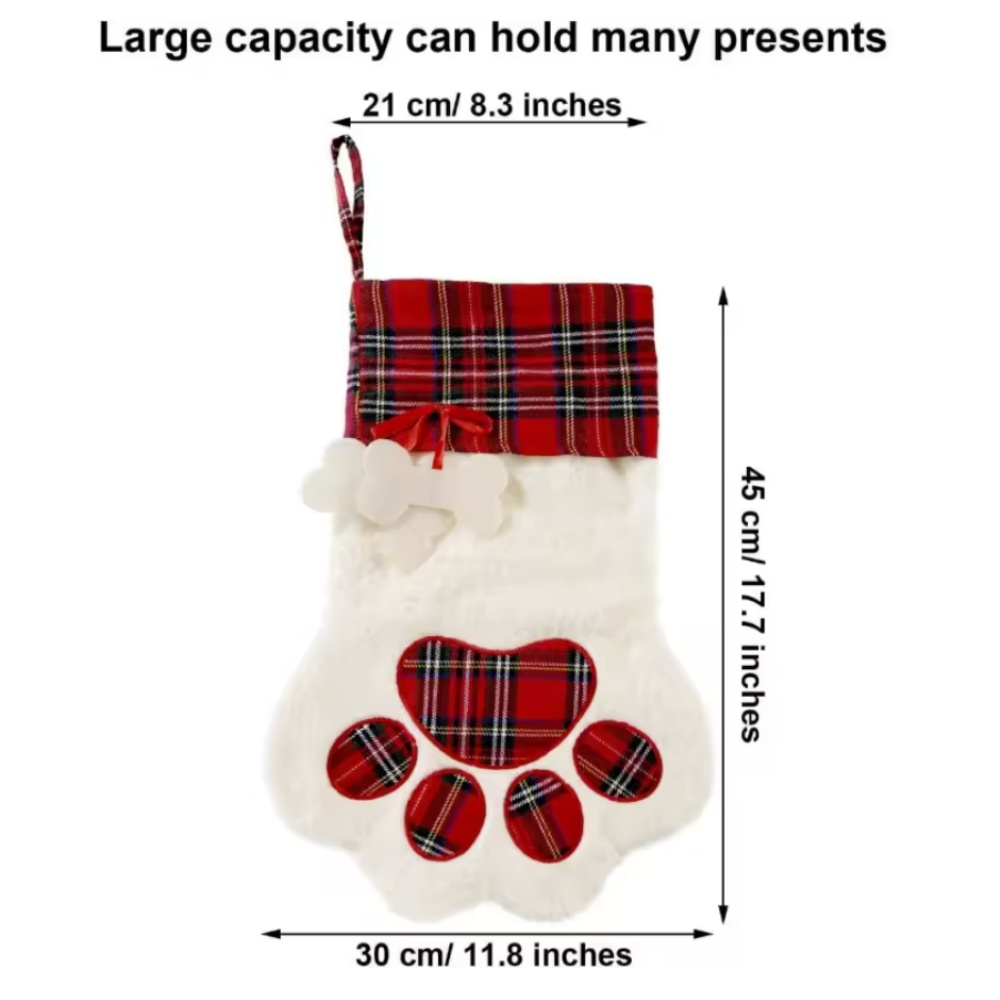 Christmas Socks New Year Decor - Christmas Stocking Hanging avaliação e preço