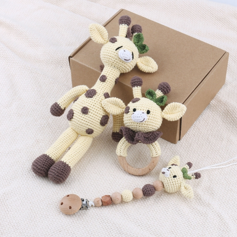 1 Set Baby Stuffed Animal Doll - Gift Box Wrap Set avaliação e preço
