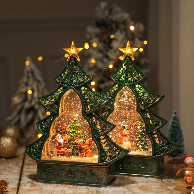Christmas Tree Snow Globe Musi - Snow Globe Musical avaliação e preço
