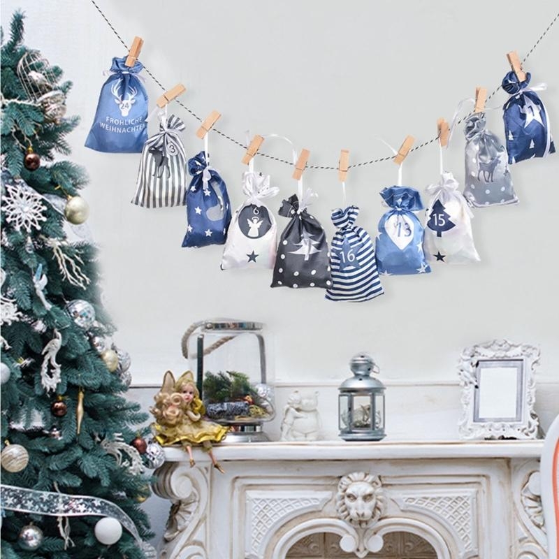 Christmas Advent Calendar Bags - Advent Calendar Gift avaliação e preço