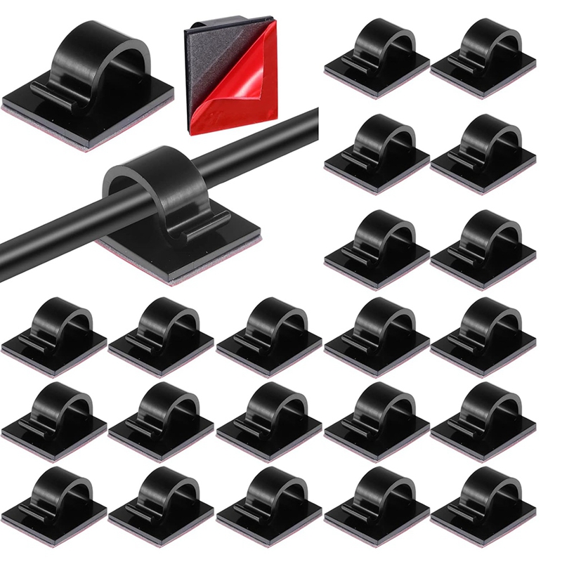 50 Pcs Mini Cable Clips Hooks  - Christmas Lights Outdoor avaliação e preço