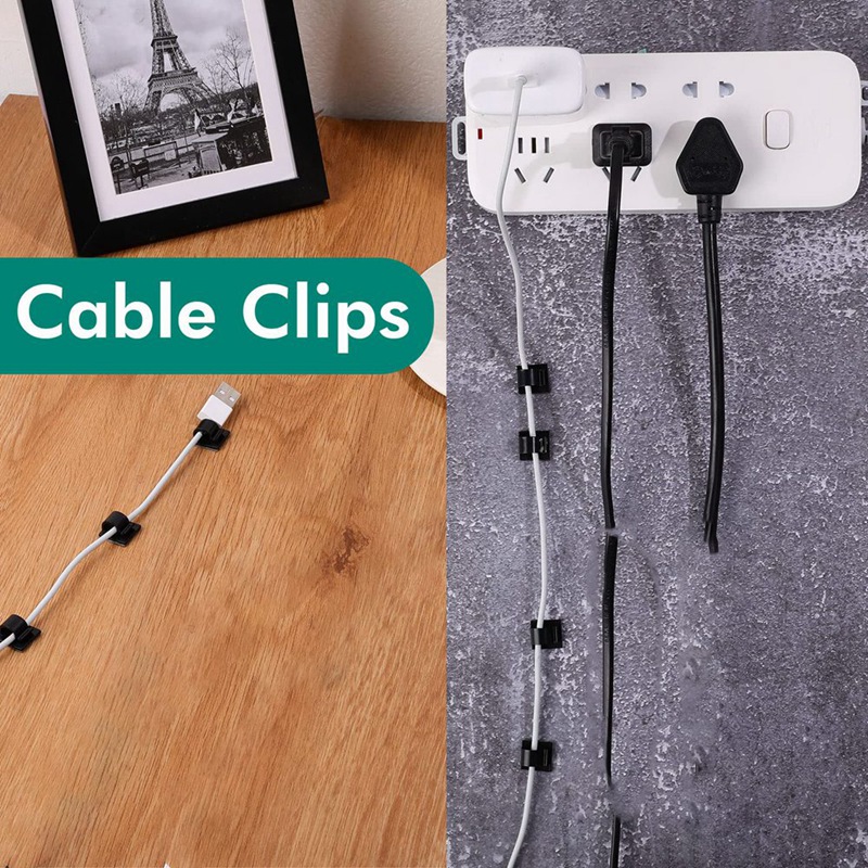50 Pcs Mini Cable Clips Hooks  - Christmas Lights Outdoor avaliação e preço