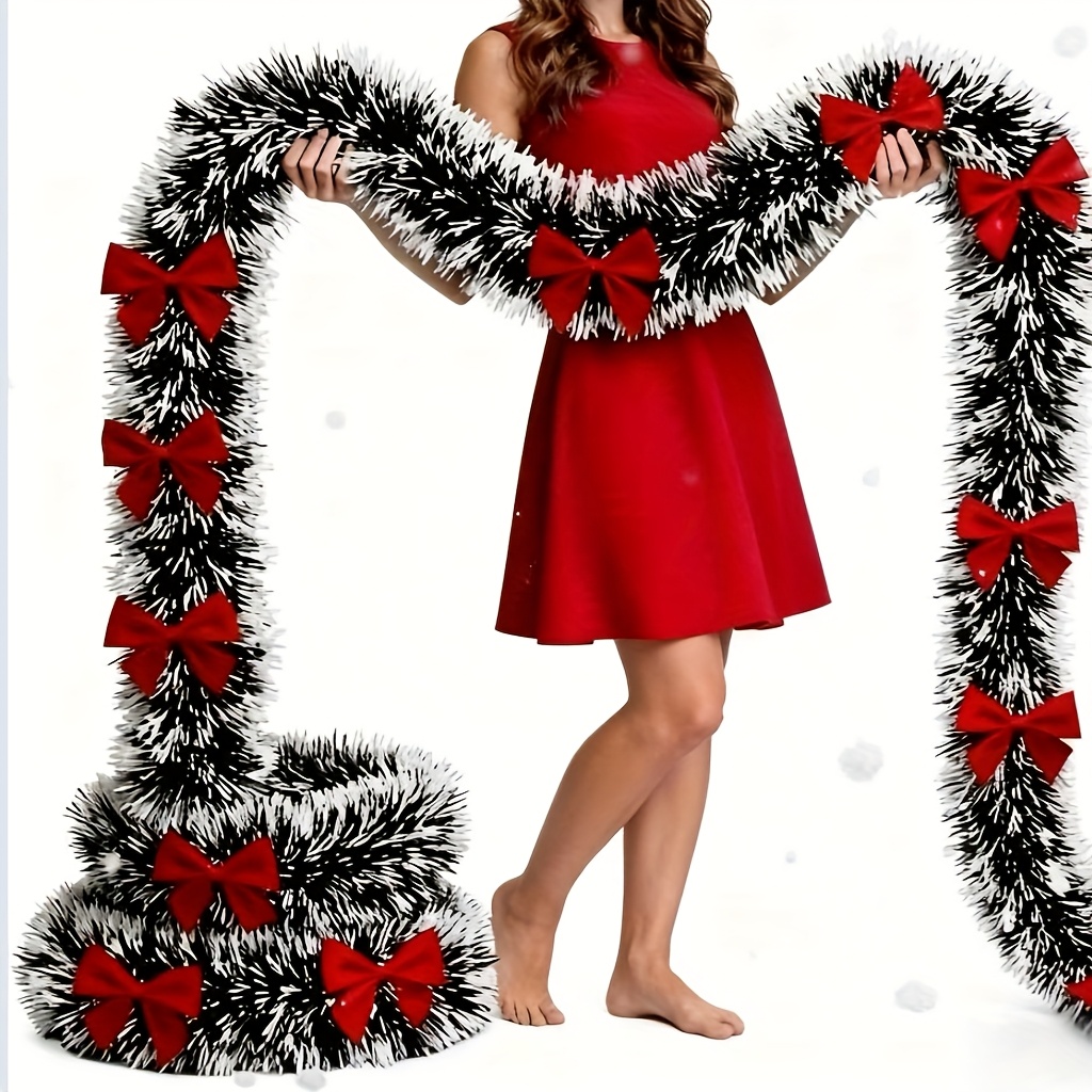 Artificial Christmas Garland X - Tinsel Garland Decoration avaliação e preço