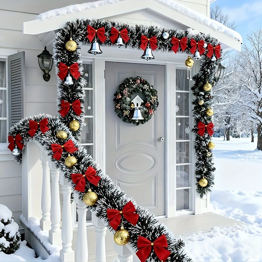 Artificial Christmas Garland X - Tinsel Garland Decoration avaliação e preço