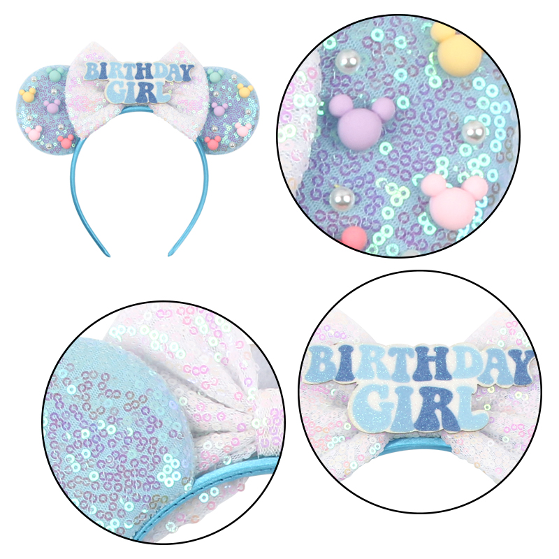 Girls Happy Birthday Minnie Mo - Ribbon Bow Gift avaliação e preço