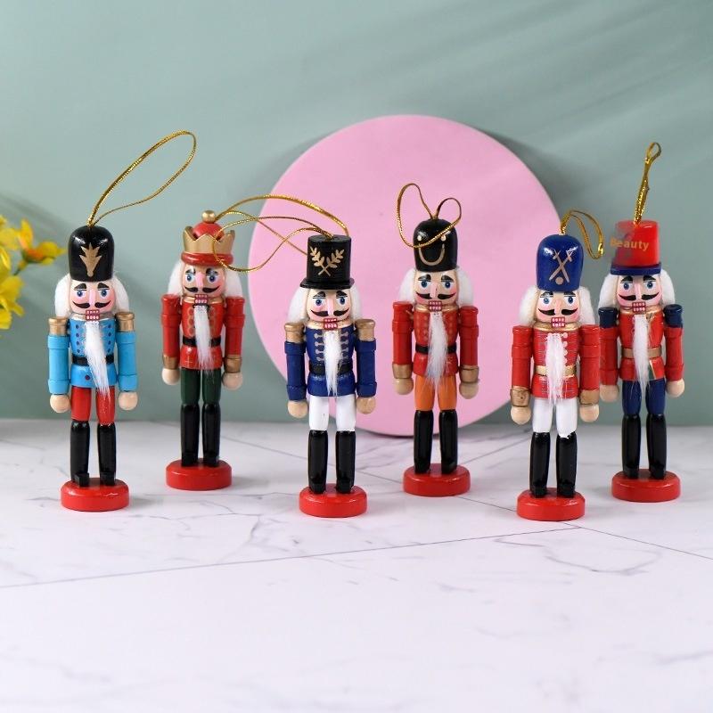 1/3/6Pcs Desktop Decor 12cm Mi - Nutcracker Figurine avaliação e preço