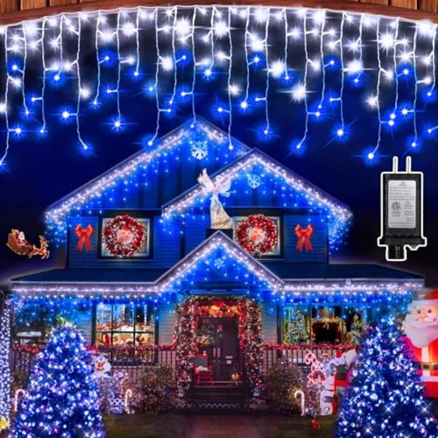 612 LED 60Feet Christmas Light - Christmas Lights Outdoor avaliação e preço