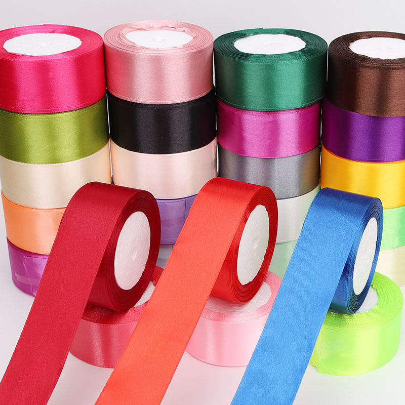 1Roll Satin Ribbon 4cm 25Yards - Ribbon Bow Gift avaliação e preço