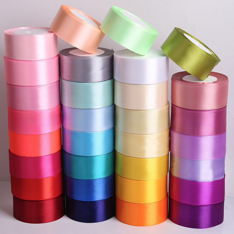 1Roll Satin Ribbon 4cm 25Yards - Ribbon Bow Gift avaliação e preço